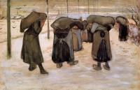 Gogh, Vincent van - Woman Miners Carrying Coal